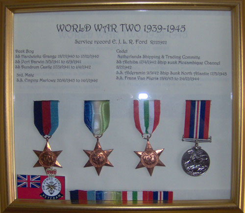 WW2 Service Record EJ FORD R225922