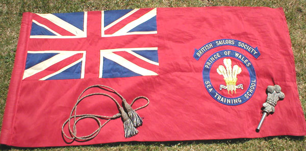 Original Prince of Wales Sea Training School Standard