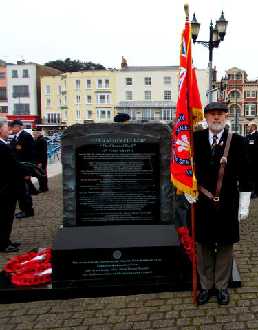 Channel Dash 2015 Service to commemorate Op Fuller 12 Feb 1942