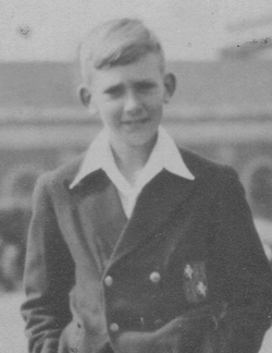 Peter Ronald Adams aged approx 14 yrs